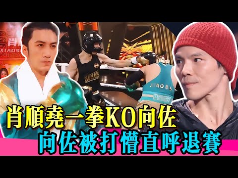 肖順堯遭退賽威脅！向佐被打到鼻青臉腫，不敢信自己的眼睛！！| #肖顺尧 #娱乐圈  #向佐 #拳力以赴的我们 #拳击 #拳击比赛 #张伟丽