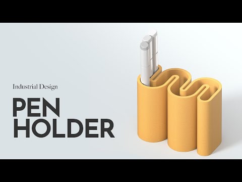 How to design a Pen Organizer with Fusion 360 and a 3D Printer