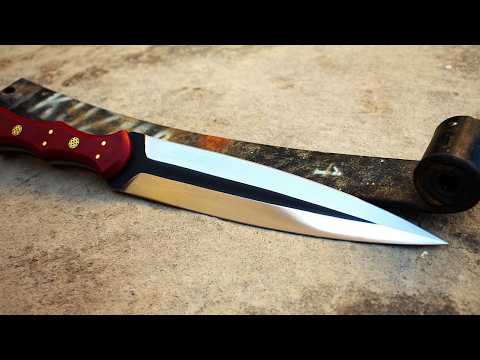 Making a Dagger from a Leaf Spring