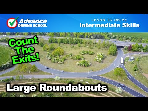Large Roundabouts  |  Intermediate Driving Skills