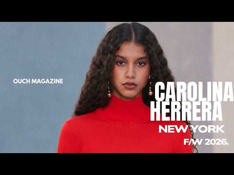 Carolina Herrera Fall/Winter 2026/2027 | New York Fashion Week Runway Highlights