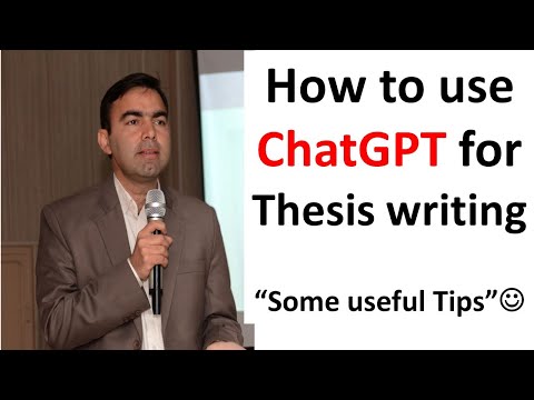 How to use #ChatGPT effectively for #thesis writing Part 1 | Tips and Tricks | Kokab Manzoor