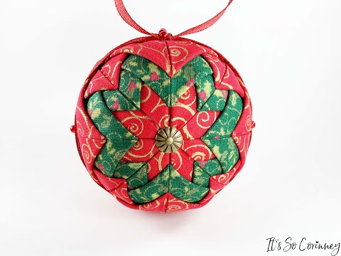 Quilted Star Christmas Ornament Tutorial