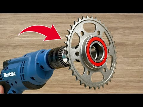 Just a Sprocket on a Drill — A Genius Tool Every Mechanic Will Be Grateful For