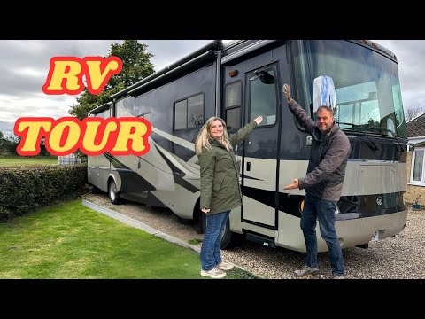 American RV Tour UK: Full Time Motorhome Living Inside Look