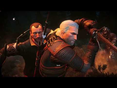 The Witcher 3: Wild Hunt Geralt Lambert and Letho vs the Wild Hunt