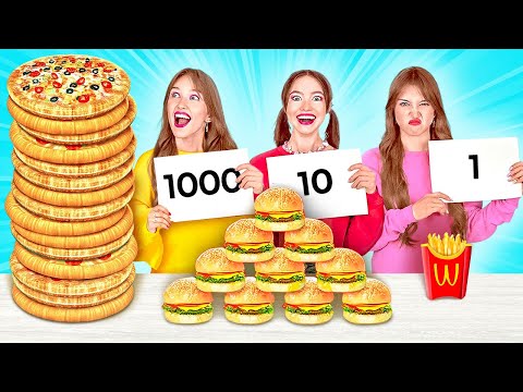 Tantangan 100 Lapisan Gila oleh 123GO! Seri