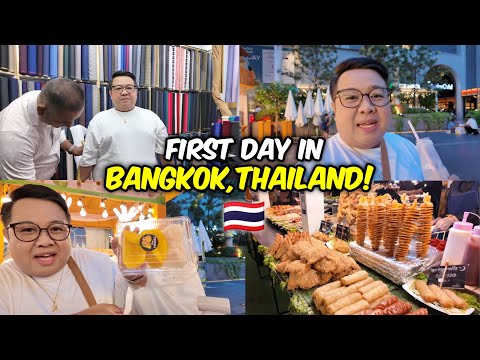 Bangkok Vlog: Custom-made Suit + Platinum Mall + Michelin Restaurant! πΉπ JM Banquicio