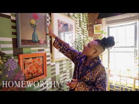 NYC APARTMENT TOUR | This Home Has 200+ Houseplants and Bold Style