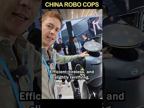 China's Surveillance Robots (America NEEDS these)
