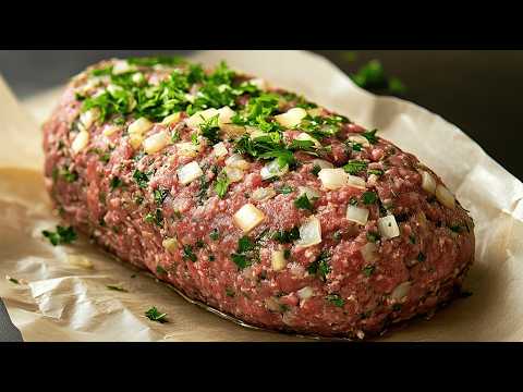 The most delicious meatloaf ever! Try making him like that. It's so delicious ❗