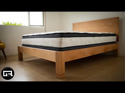CARPINTERIA JAPONESA CAMA de MADERA DESARMABLE [Diseño de AUTOR] BED WOOD FURNITURE