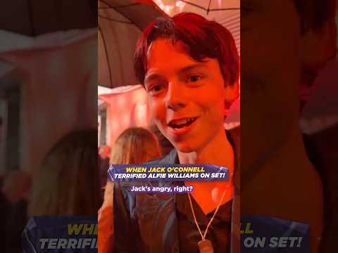 Jack O'Connell TERRIFIED Alfie Williams on Set! 😳 #28yearslater