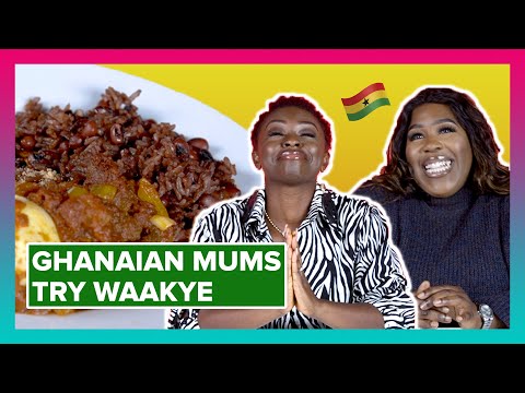 Ghanaian Mums Try Other Ghanaian Mum's Waakye