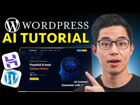 WordPress AI Tutorial 2025 - Build a Pro Website with AI in 15 Minutes