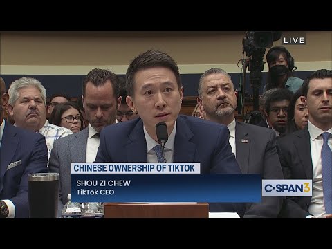 TikTok CEO Shou Zi Chew testifies before Congress