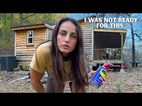 Problems at My Remote Cabin & a Head Injury