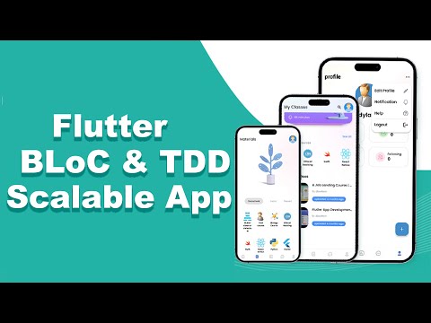Flutter Clean Architecture & TDD BLoC Design Pattern | Industry Standard Code | Project Based Part 1