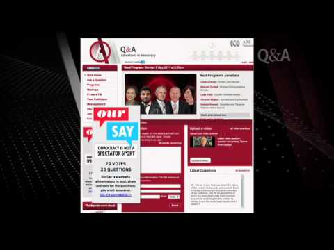 Q&A OurSay experiment
