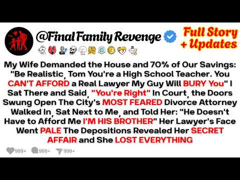 My Wife Demanded A Divorce And The House: 'You Can't Afford A Lawyer To Fight Me.'