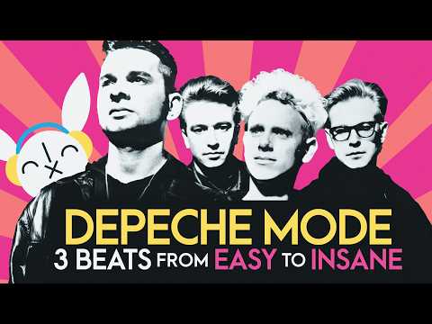 Analyzing Depeche Mode's Drums - 3 Beats from EASY to INSANE