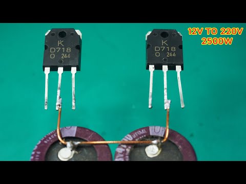 how to make inverter 12v to 220v | INVENTION#1