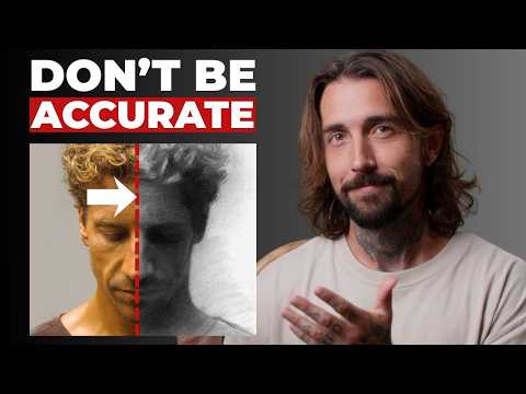 5 SIMPLE habits for drawing PERFECT portrait proportions