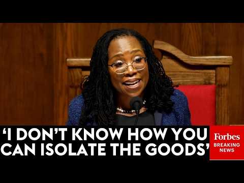 Ketanji Brown Jackson Doesn't Let Up On Lawyer Over Argument About Interstate Transportation Workers