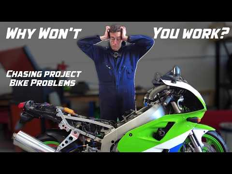 Why won't you work? Finding problems with the Kawasaki ZXR400 Budget build project bike