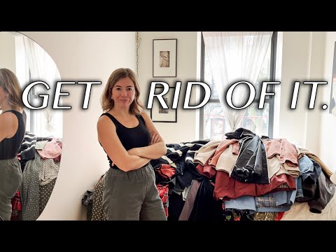 A Brutal Closet Declutter.