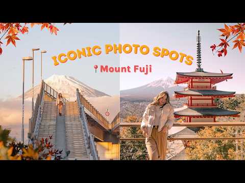 7 places To Visit around Mt Fuji 🗻 | Which is worth your time? 🍁 Kawaguchiko Autumn 📸 Guide (Vlog)