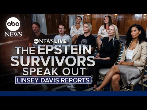 The Epstein survivors speak out: Linsey Davis reports