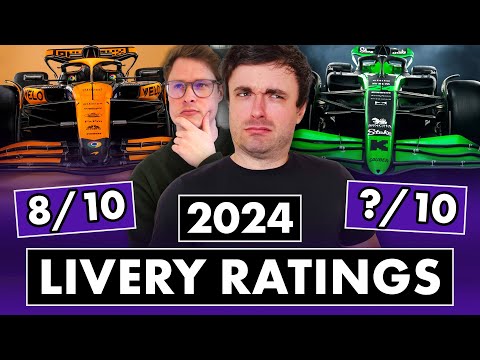 Our FULL 2024 F1 Grid Livery Ratings