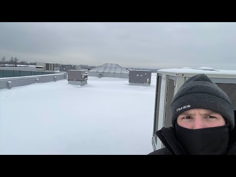 Working In HVAC In The Cold (-19c/-2f)