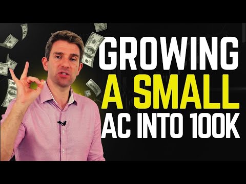 Growing a Small Trading Account into 100k! 👨‍🎓✌