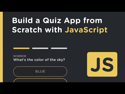 Beginner JavaScript Project: Build a Quiz App