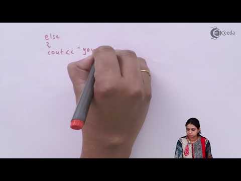 Control Structures If, If Else, Switch - Introduction to C++ Class 11 - Computer Science Class 11