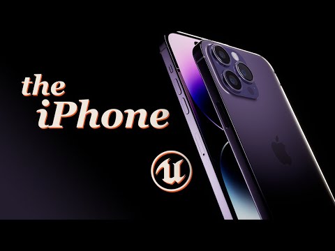 UE5 Product Visualisation - Apple iPhone (Cinematic animation/lighting breakdown + walkthrough!)
