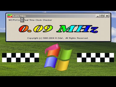 Windows XP on 0.09MHz