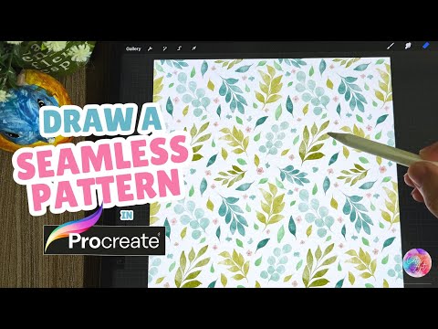 Procreate Seamless Pattern Tutorial – Step-by-Step for Beginners!