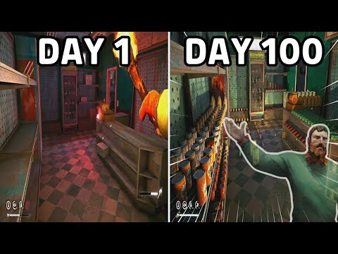 [더 롱 다크] 최고난도에서 100일 동안 식량 안 먹고 모아서 상점 차리기