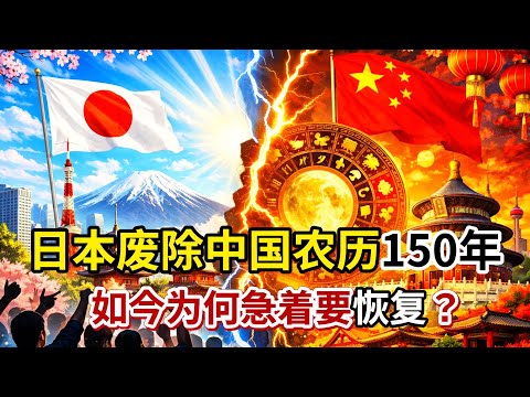 日本人吵翻了!废除中国农历150年,如今为何急着要恢复?