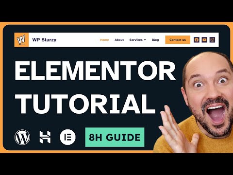 Elementor Tutorial 2025 | How To Create a Website with WordPress and Elementor PRO Tutorial (8H)