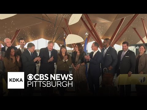 Pittsburgh International Airport hosts ceremony to celebrate near completion of new terminal