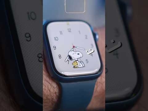 New Snoopy Apple Watch Face Is Awesome! #shorts
