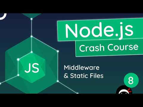 Node.js Crash Course Tutorial #8 - Middleware