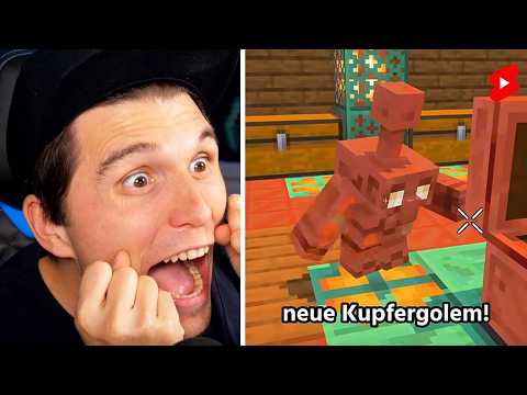 Paluten guckt Shorts bis es Golems in Minecraft Vanilla gibt