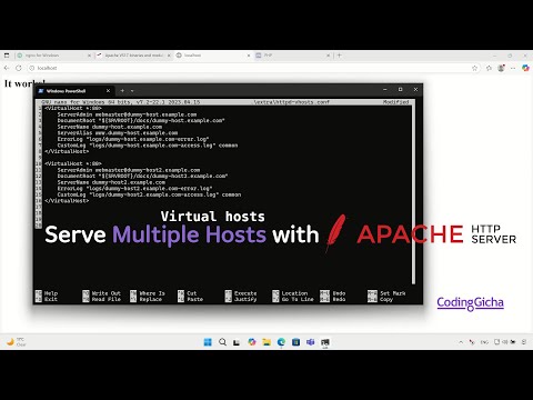 Serve Multiple Hosts with Apache HTTP Server