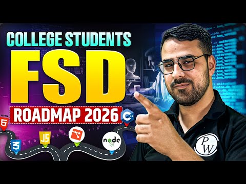 Full Stack Development Roadmap 2026 for College Students |  FSD Roadmap
