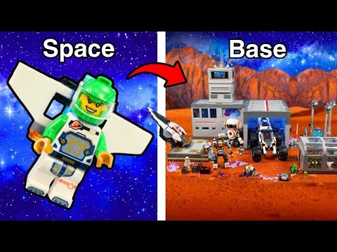 I Built a Lego Space Base